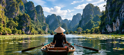 KI-Illustration: Ninh Binh