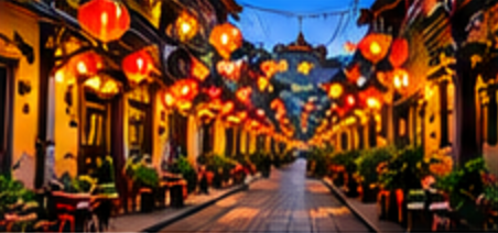KI-Illustration: Hoi An