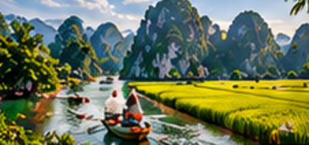 KI-Illustration: Ninh Binh
